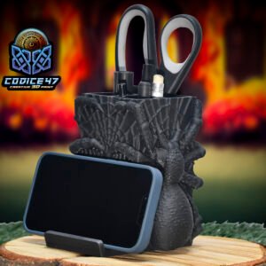 Lapicero Porta Celular-Araña Dark